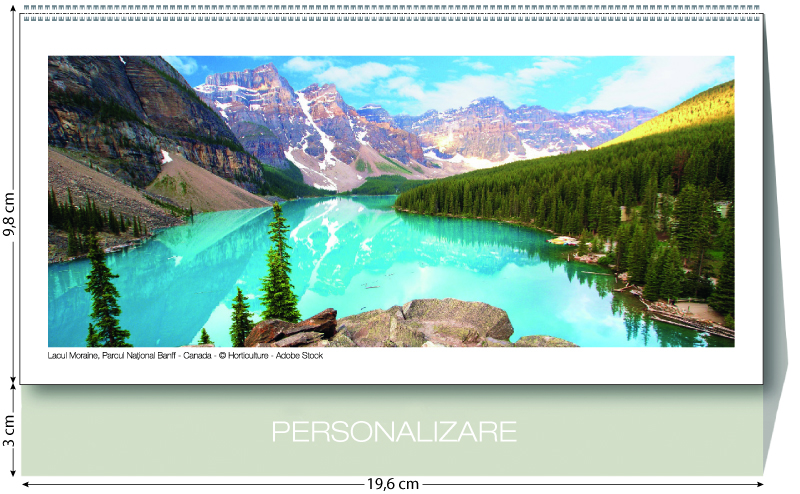 PEISAJE calendar de birou 2027 - imagine 4