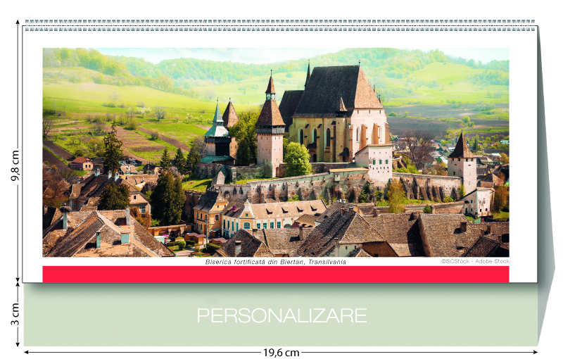 ROMANIA calendar de birou 2027 - imagine 4