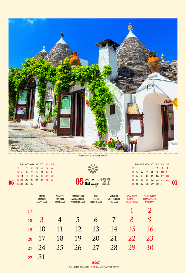 STRĂZI calendar de perete 2027 - imagine 3