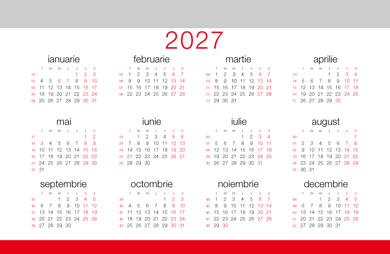 CARO calendar de birou 2027 - imagine 5